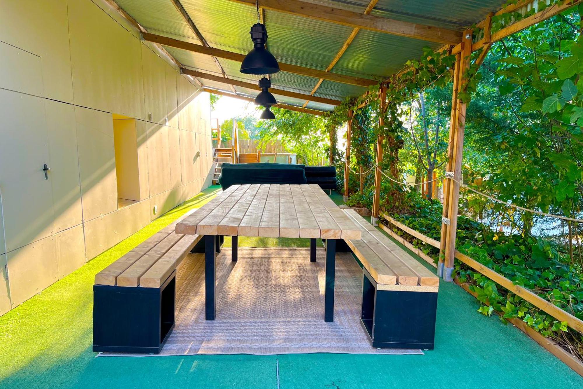 Fee4Me Cabin With Pool And Garden San Martín de la Vega Kültér fotó