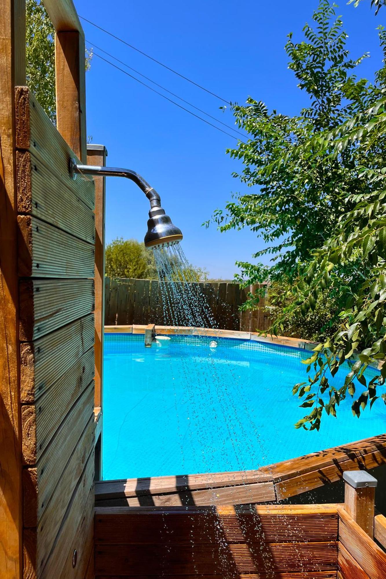 Fee4Me Cabin With Pool And Garden San Martín de la Vega Kültér fotó